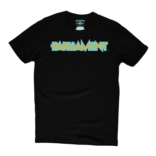 Parliament Band Logo T-Shirt - Lightweight Vintage Style - vintageblack