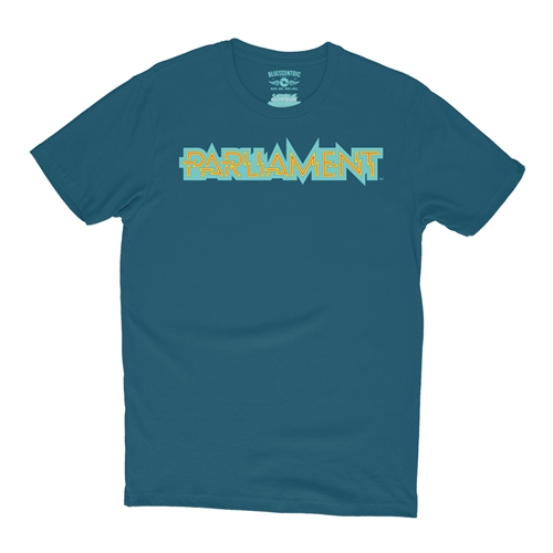 Parliament Band Logo T-Shirt - Lightweight Vintage Style - vintagedeepteal