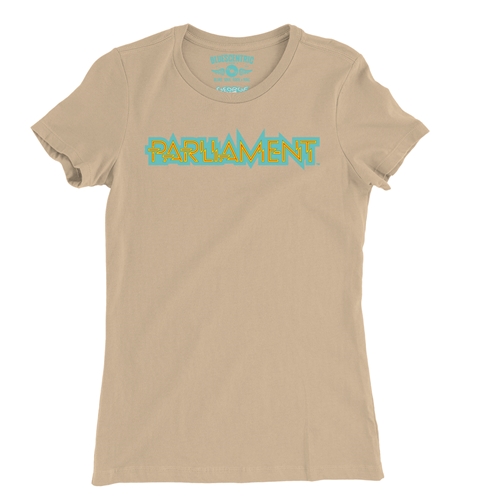 Parliament Band Logo Ladies T Shirt - Relaxed Fit - ladiessanddune