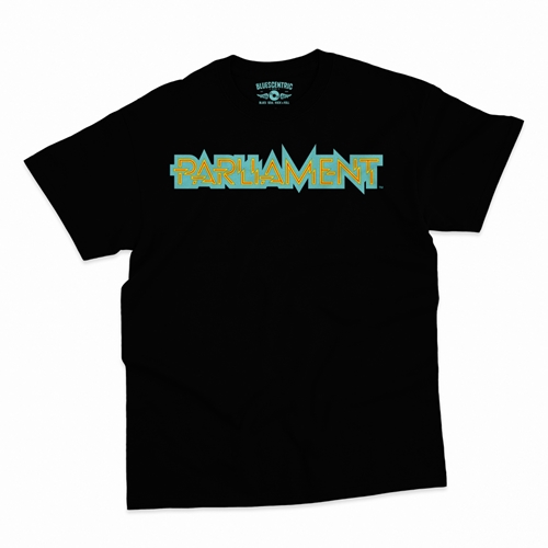 Parliament Band Logo T-Shirt - Classic Heavy Cotton - classicblack