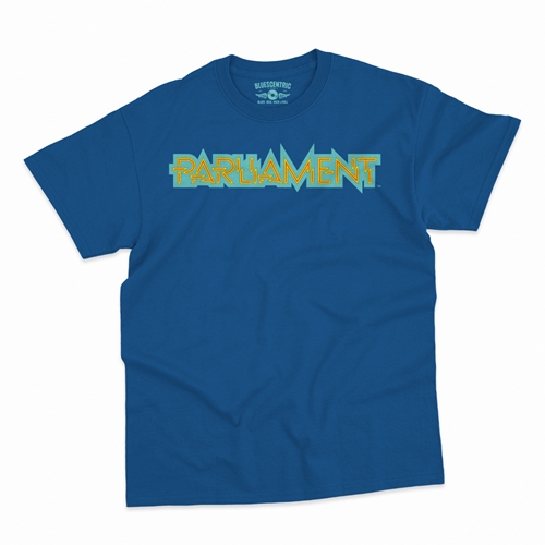 Parliament Band Logo T-Shirt - Classic Heavy Cotton - classicroyalblue