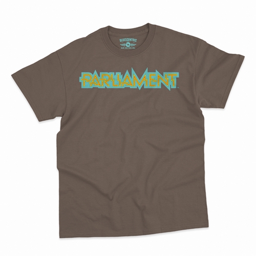 Parliament Band Logo T-Shirt - Classic Heavy Cotton - classictaupe