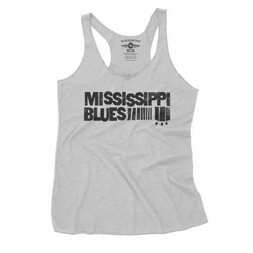 Grungy Mississippi Blues Racerback Tank - Women