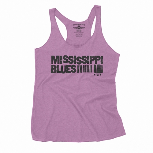 Grungy Mississippi Blues Racerback Tank - Women