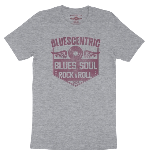 Bluescentric Home Base T-Shirt - Lightweight Vintage Style - vintageathleticheather