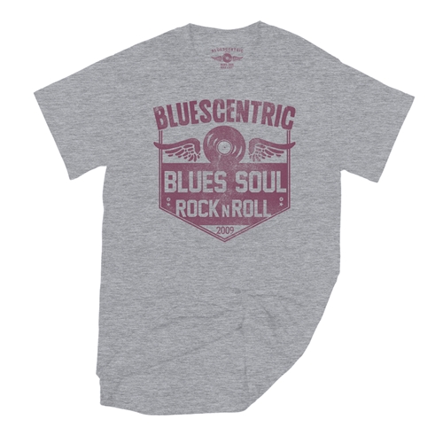 Bluescentric Home Base T-Shirt - Classic Heavy Cotton - classicathleticheather