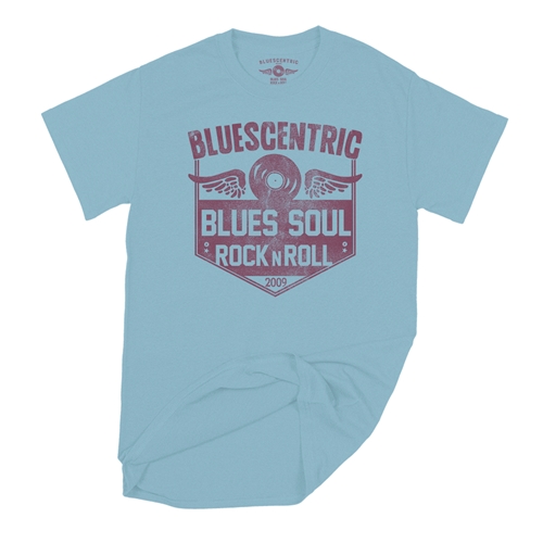 Bluescentric Home Base T-Shirt - Classic Heavy Cotton - classiclightblue