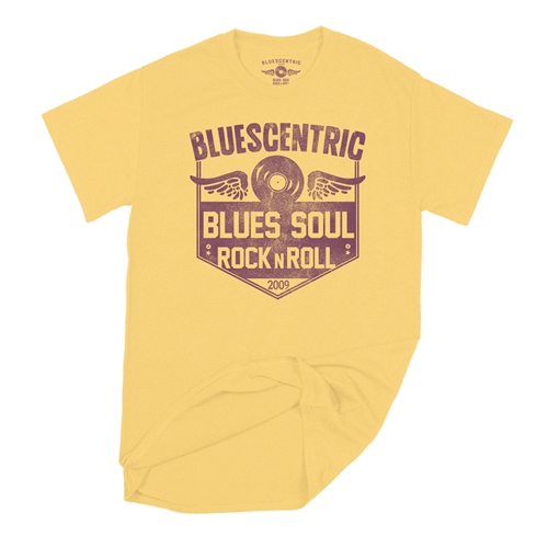 Bluescentric Home Base T-Shirt - Classic Heavy Cotton - classicyellow