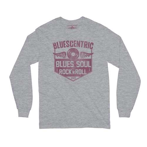 Bluescentric Home Base Long Sleeve T-Shirt - longsleeveathleticheather