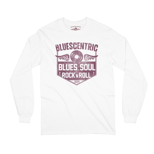 Bluescentric Home Base Long Sleeve T-Shirt - longsleevewhite