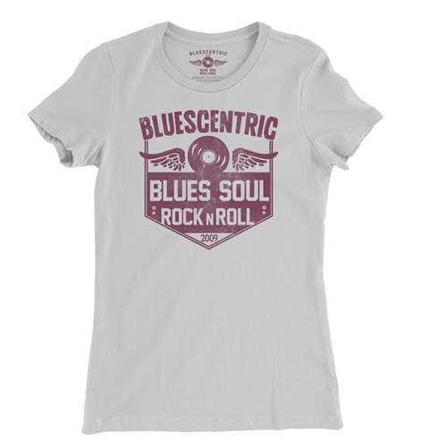 Bluescentric Home Base Ladies T Shirt - ladieswhite