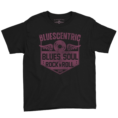 Bluescentric Home Base Youth T-Shirt - Lightweight Vintage Children & Toddlers - youthblack