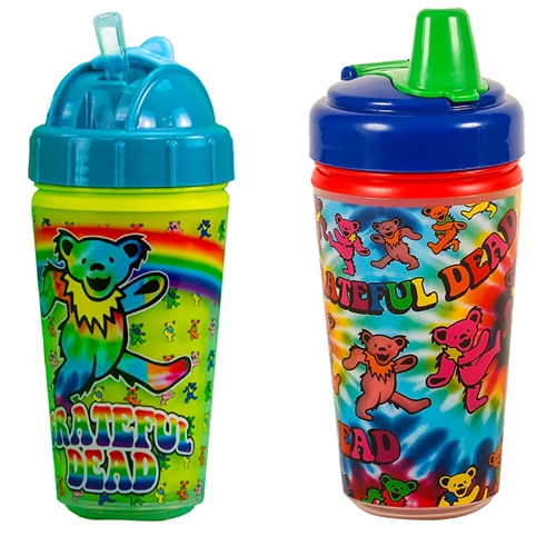 Grateful Dead Baby Feeding Pack - Cups & Bibs