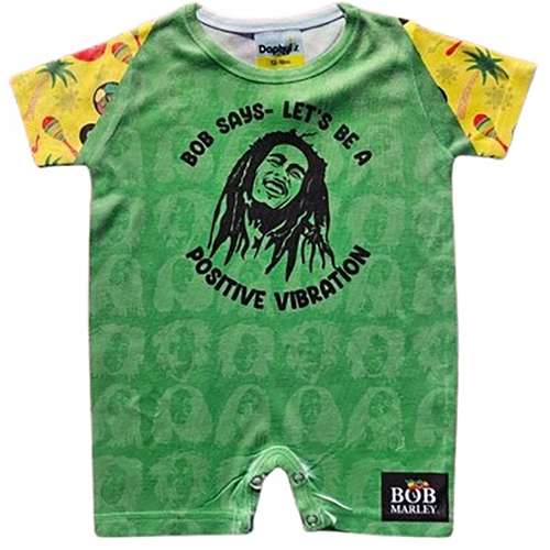 Bob Marley Onesie Romper - Infants 6-12 Months