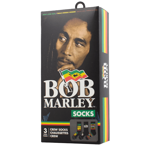 Bob Marley Socks 3-Pack