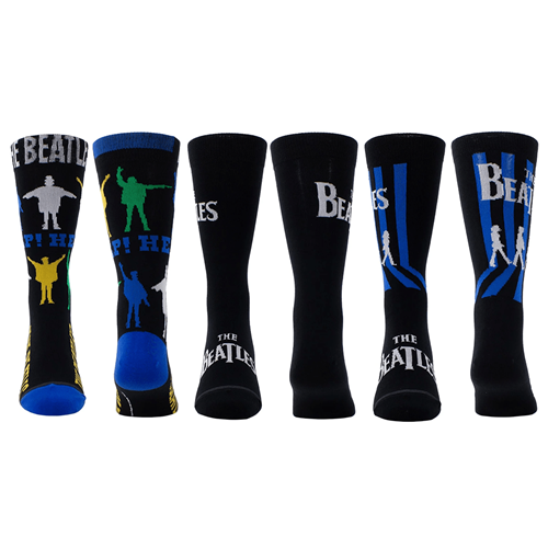 The Beatles Socks 3-Pack Gift Box