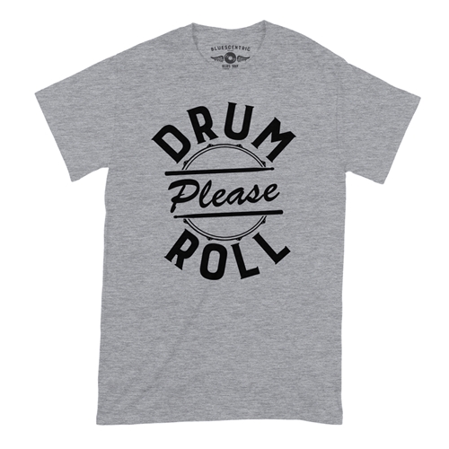 Drum Roll Please T-Shirt - Classic Heavy Cotton - classicathleticheather