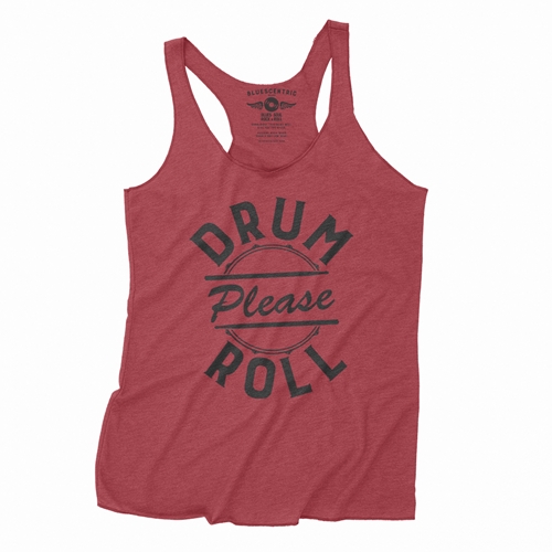 Drum Roll Please Racerback Tank - Women