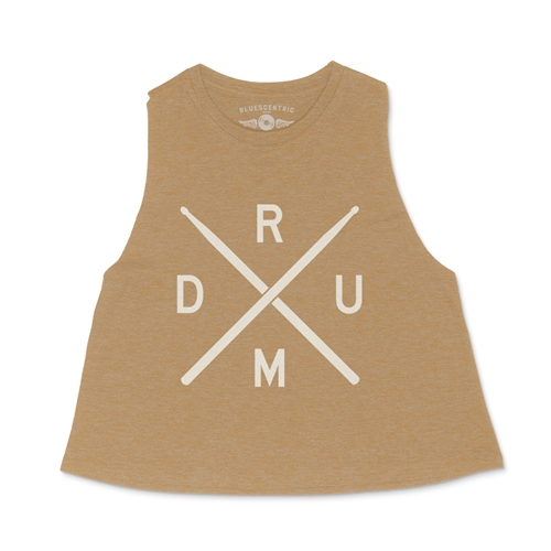 Drum Lines Racerback Crop Top - Women