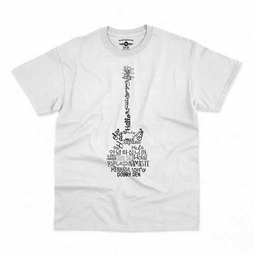 Music is Universal T-Shirt - Classic Heavy Cotton - classicwhite