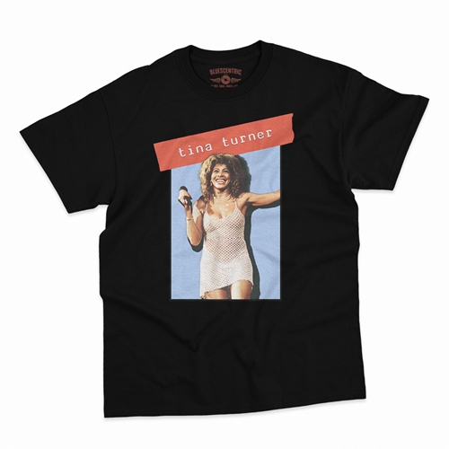 Graphic Tina Turner T-Shirt - Classic Heavy Cotton - classicblack