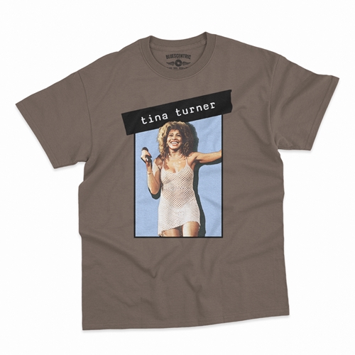 Graphic Tina Turner T-Shirt - Classic Heavy Cotton - classictaupe