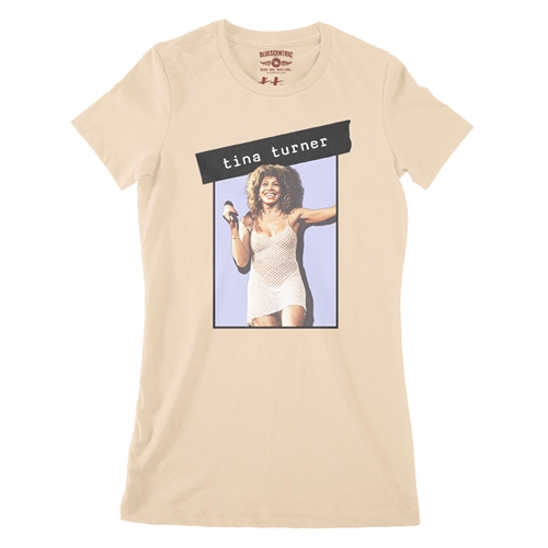 Graphic Tina Turner Ladies T Shirt - Relaxed Fit - ladiessanddune