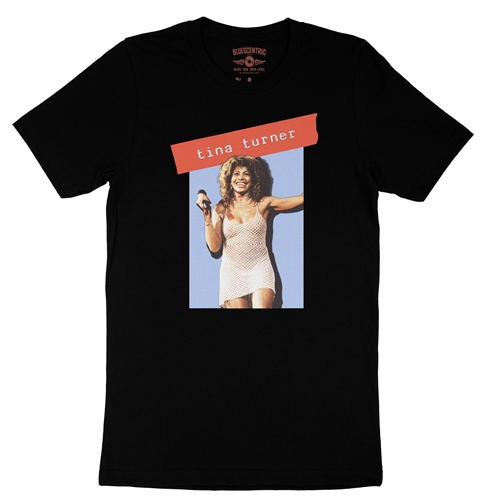 Graphic Tina Turner T-Shirt - Lightweight Vintage Style - vintageblack