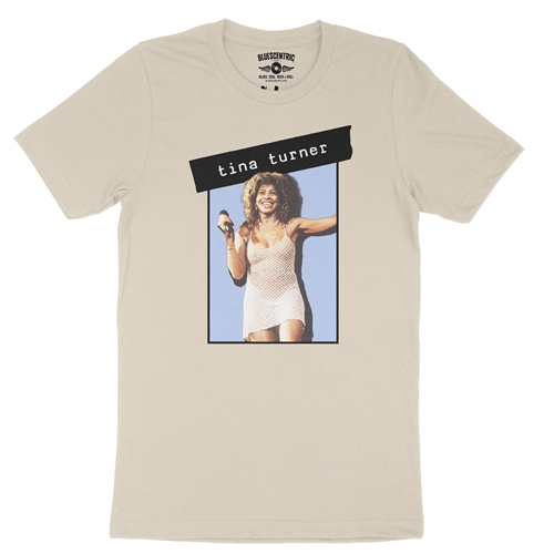 Graphic Tina Turner T-Shirt - Lightweight Vintage Style - vintagecream