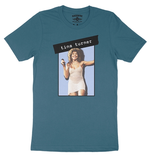 Graphic Tina Turner T-Shirt - Lightweight Vintage Style - vintagedeepteal