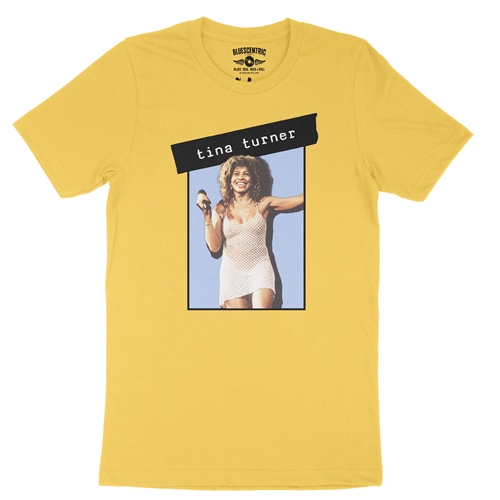 Graphic Tina Turner T-Shirt - Lightweight Vintage Style - vintagemaizeyellow