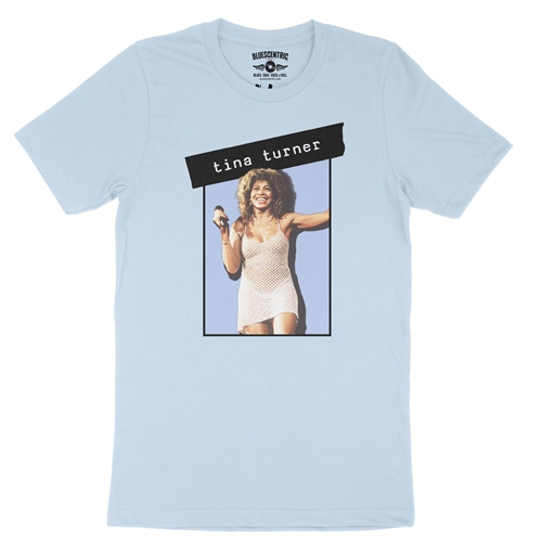 Graphic Tina Turner T-Shirt - Lightweight Vintage Style - vintagethrowbackblue