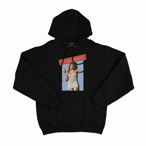 Graphic Tina Turner Pullover Hoodie - hoodieblack