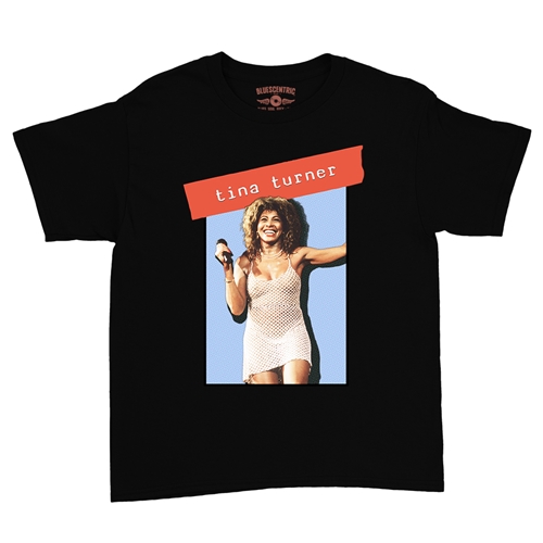 Graphic Tina Turner Youth T-Shirt - Lightweight Vintage Children & Toddlers - youthblack