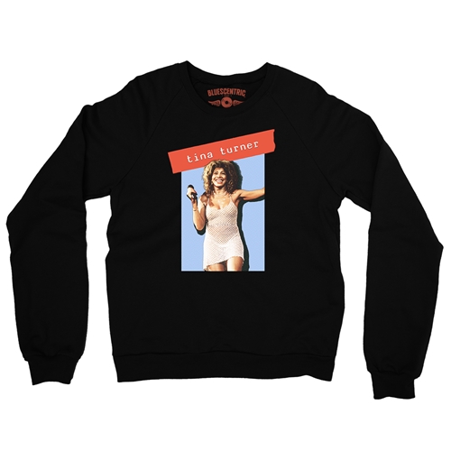 Graphic Tina Turner Crewneck Sweatshirt - crewneckblack