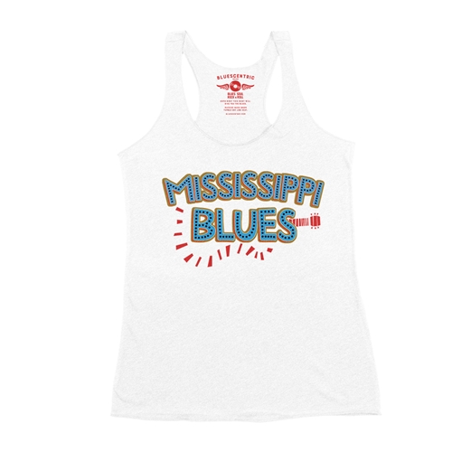 Mississippi Blues Racerback Tank - Women