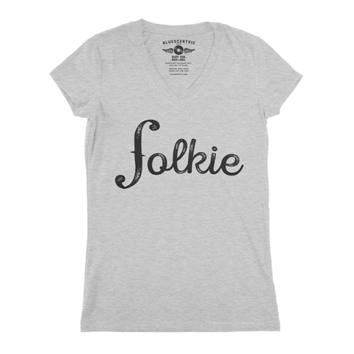 Folkie V-Neck T Shirt - Women