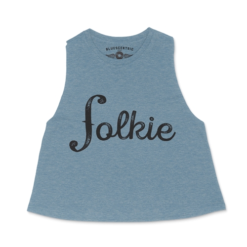 Folkie Racerback Crop Top - Women