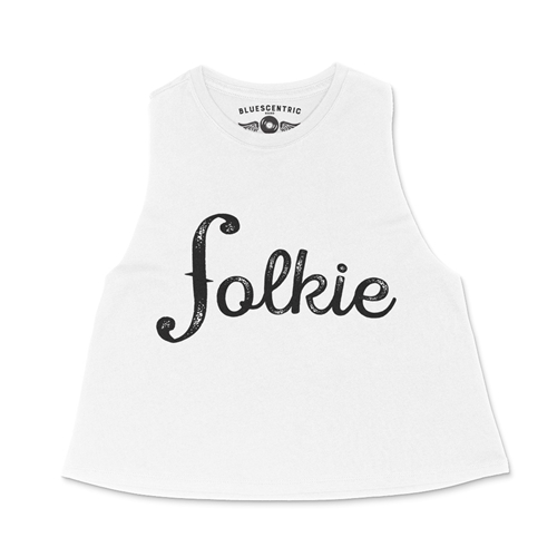 Folkie Racerback Crop Top - Women