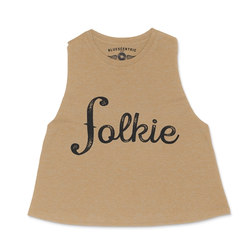 Folkie Racerback Crop Top - Women