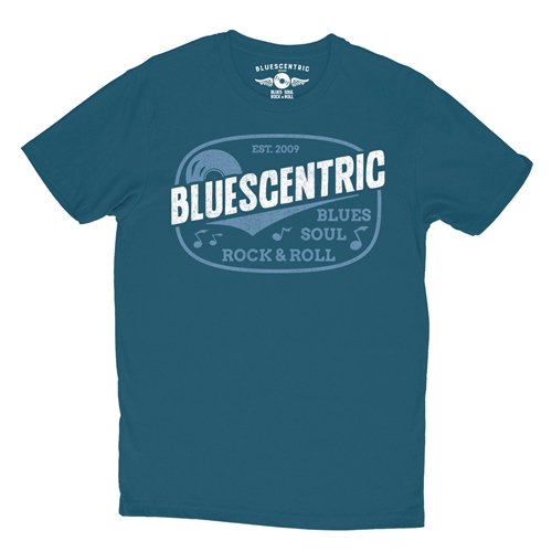 Blues Soul Rock & Roll T-Shirt - Lightweight Vintage Style - vintagedeepteal