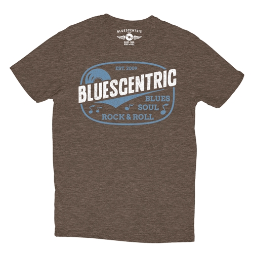 Blues Soul Rock & Roll T-Shirt - Lightweight Vintage Style - vintageheatherbrown