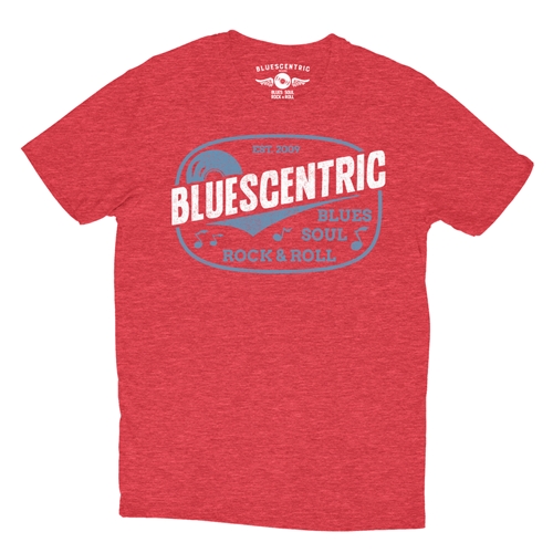 Blues Soul Rock & Roll T-Shirt - Lightweight Vintage Style - vintageheatherred