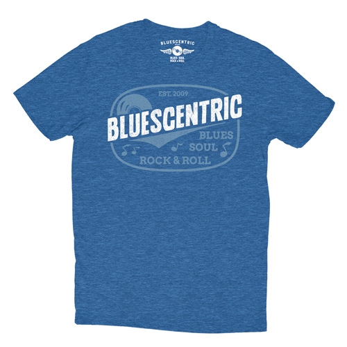 Blues Soul Rock & Roll T-Shirt - Lightweight Vintage Style - vintageheatherroyalblue