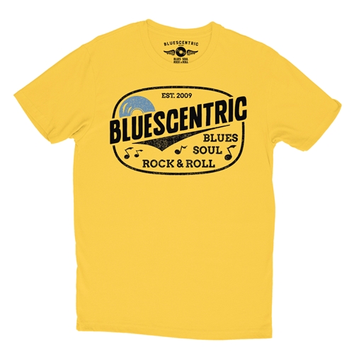 Blues Soul Rock & Roll T-Shirt - Lightweight Vintage Style - vintagemaizeyellow