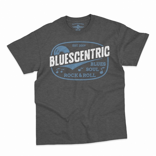 Blues Soul Rock & Roll T-Shirt - Classic Heavy Cotton - classicheathergrey