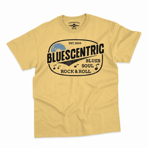 Blues Soul Rock & Roll T-Shirt - Classic Heavy Cotton - classicyellow