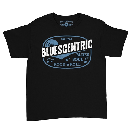 Blues Soul Rock & Roll Youth T-Shirt - Lightweight Vintage Children & Toddlers - youthblack