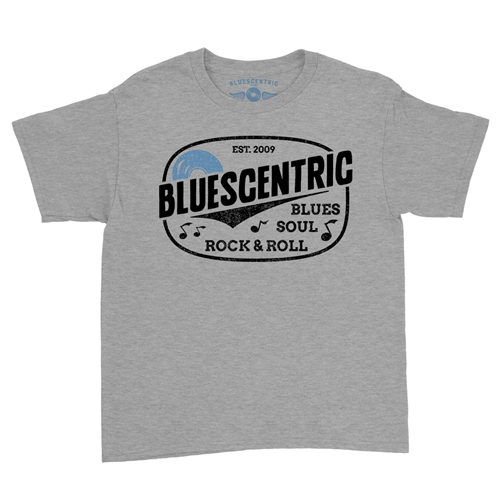 Blues Soul Rock & Roll Youth T-Shirt - Lightweight Vintage Children & Toddlers - youthheatherathletic