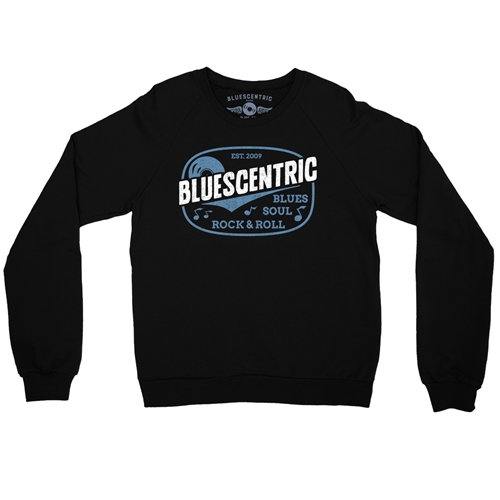 Blues Soul Rock & Roll Crewneck Sweater - crewneckblack